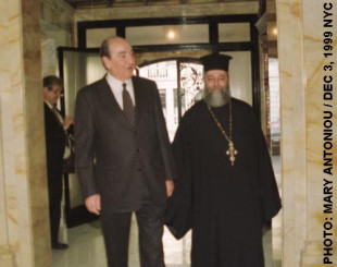 A. Dimitrios & Konstantinos Mitsotakis - 3 Dec 1999 New York City